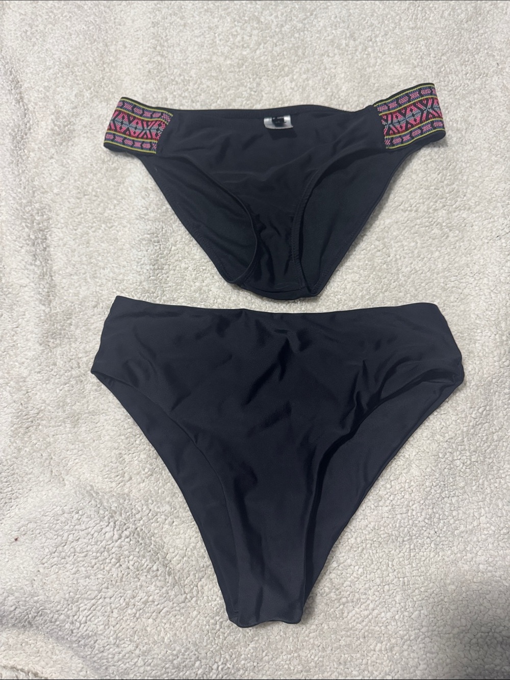 Trillium Black Swim Bottoms & SHEIN Black Bottoms. $6 for both